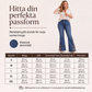 🎉NYHETER 2026✨|Högmidjade flare-jeans med broderade detaljer