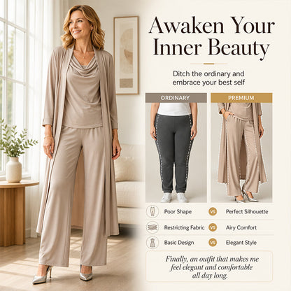 ✨ Premium Comfort | Women's Elegant 3-Piece Casual Set⚡Free shipping