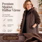 🧥Kvinnors quiltad jacka med huva och skarvade detaljer