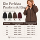 🧥Kvinnors quiltad jacka med huva och skarvade detaljer