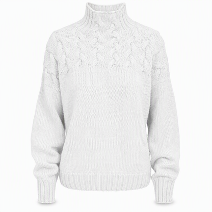 🛍️New Arrivals - Casual Solid Color Turtleneck Knit Pullover