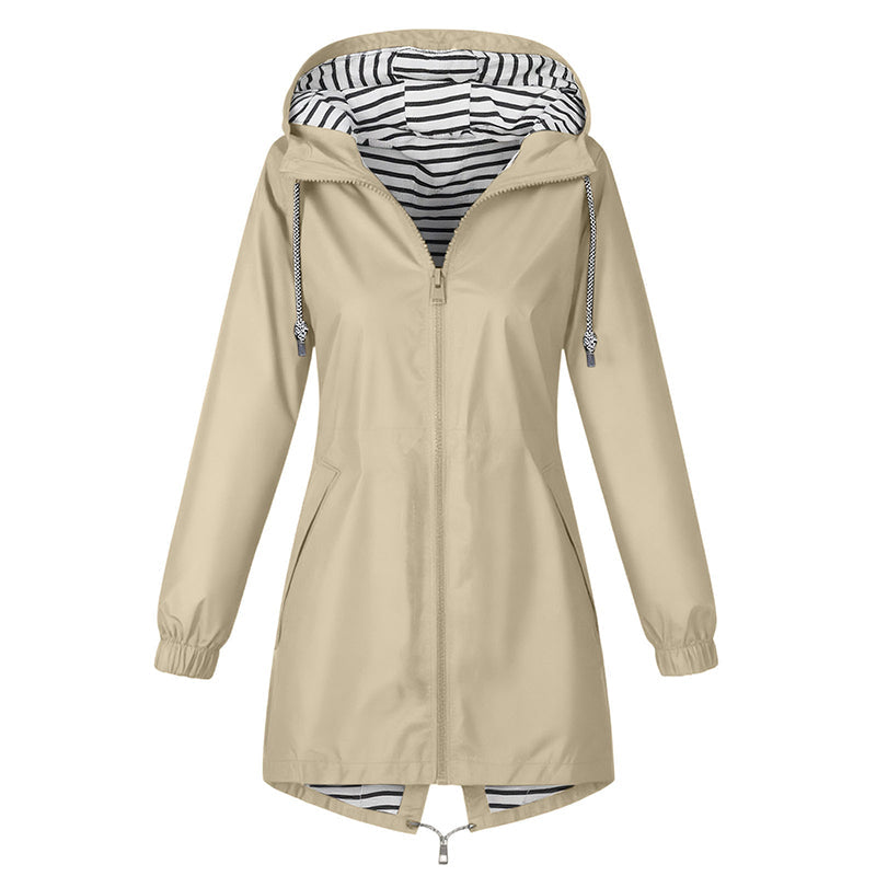 🌧️ Ready When the Weather Turns | Women's Waterproof Hooded Outdoor Jacket