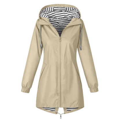 🌧️ Ready When the Weather Turns | Women's Waterproof Hooded Outdoor Jacket