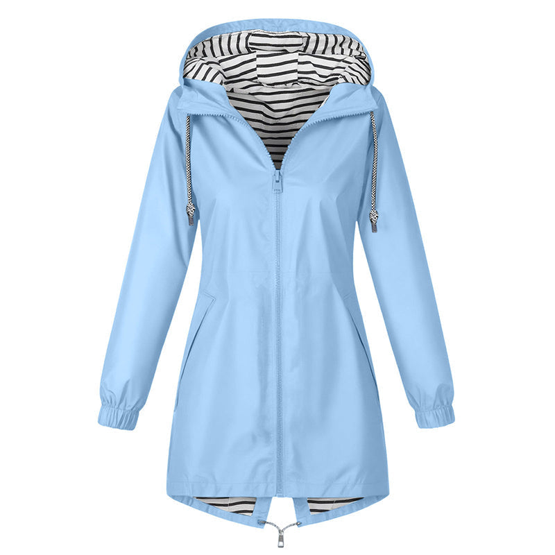 🌧️ Ready When the Weather Turns | Women's Waterproof Hooded Outdoor Jacket