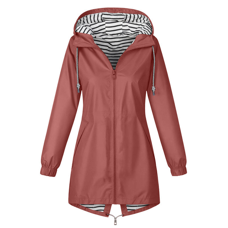 🌧️ Ready When the Weather Turns | Women's Waterproof Hooded Outdoor Jacket