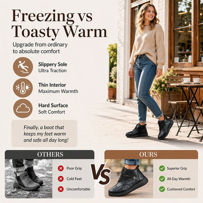 Women's Warm-Lined Non-Slip Snow Boots