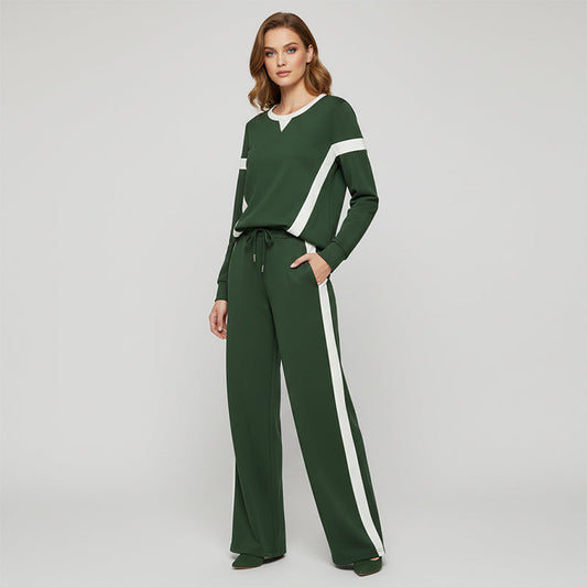 ⌛Limited-Time Offer-Women’s Casual Relaxed Fit Top & Pants 2-Piece Set