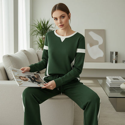 ⌛Limited-Time Offer-Women’s Casual Relaxed Fit Top & Pants 2-Piece Set