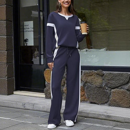 ⌛Limited-Time Offer-Women’s Casual Relaxed Fit Top & Pants 2-Piece Set