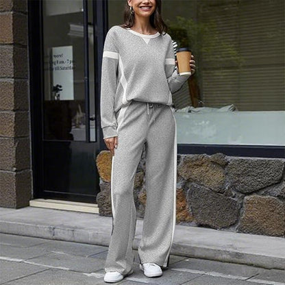 ⌛Limited-Time Offer-Women’s Casual Relaxed Fit Top & Pants 2-Piece Set