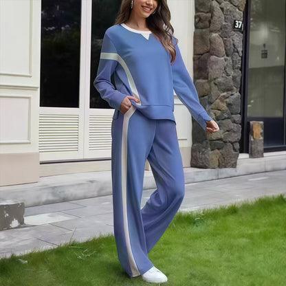 ⌛Limited-Time Offer-Women’s Casual Relaxed Fit Top & Pants 2-Piece Set