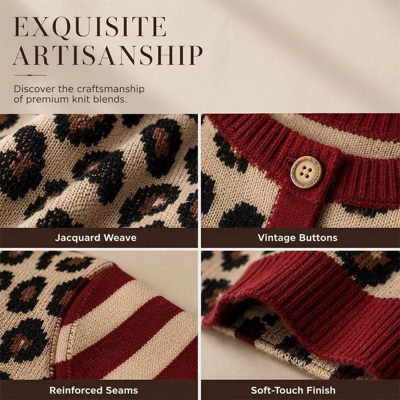 🐆 Statement Print, Cozy Layers | Women's Leopard Print Cardigan ⚡ Free Shipping