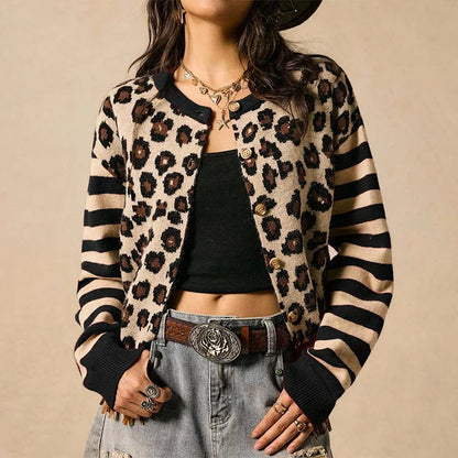 🐆 Statement Print, Cozy Layers | Women's Leopard Print Cardigan ⚡ Free Shipping