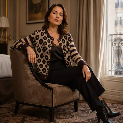 🐆 Statement Print, Cozy Layers | Women's Leopard Print Cardigan ⚡ Free Shipping