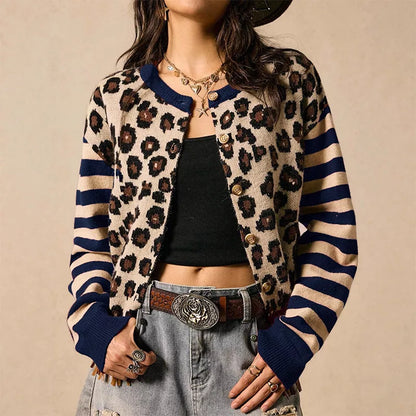🐆 Statement Print, Cozy Layers | Women's Leopard Print Cardigan ⚡ Free Shipping