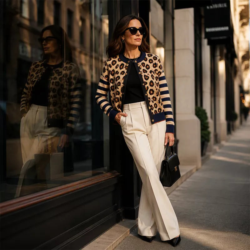 🐆 Statement Print, Cozy Layers | Women's Leopard Print Cardigan ⚡ Free Shipping