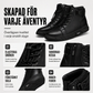 🍂Nya höstnyheter|Herr Vattentäta Boots i Läder – Robust Höst- och Vintersko🦂