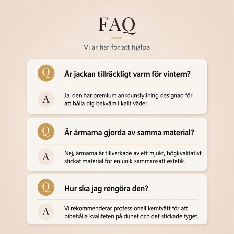 Damjacka med lappdesign och huva, vadderad modell🌸