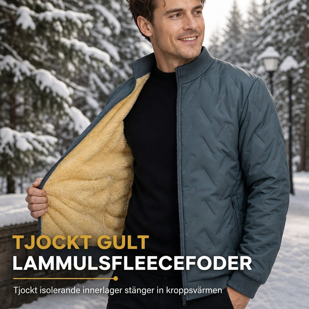 🧥 50 % RABATT – EN VÄRMIG GÅVA! ✨ Varm vinterjacka för män – isotermskrage med modern design för en avslappnad look och maximalt skydd ❄️🎁