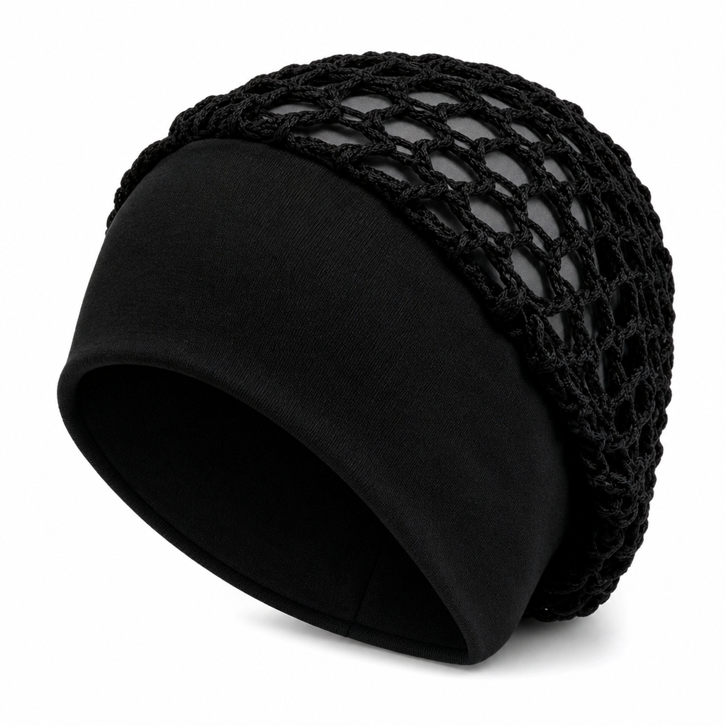 🌿 Breathable Comfort, Stay-Put Fit | Women's Wide-Band Mesh Hair Cover 🎁 Buy 1 Get 1 Free