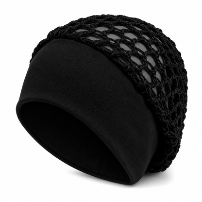 🌿 Breathable Comfort, Stay-Put Fit | Women's Wide-Band Mesh Hair Cover 🎁 Buy 1 Get 1 Free