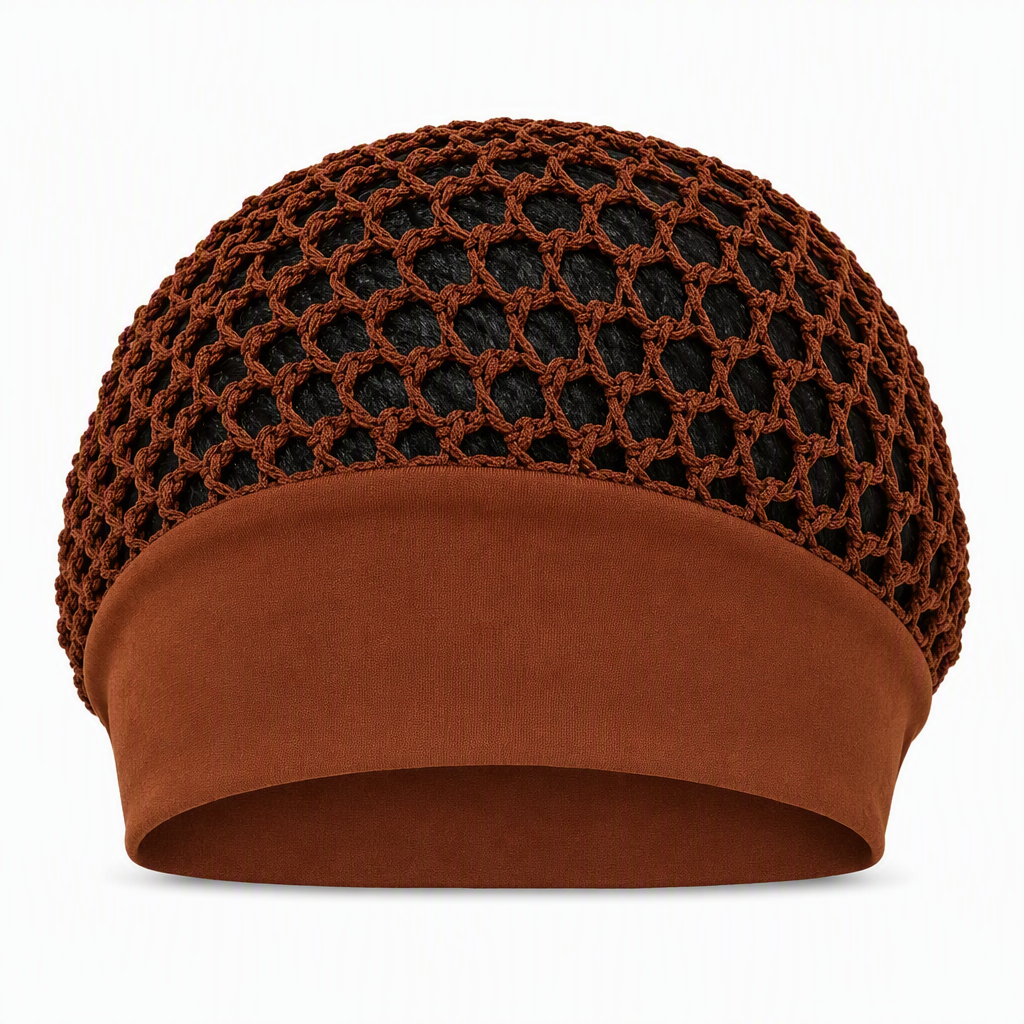 🌿 Breathable Comfort, Stay-Put Fit | Women's Wide-Band Mesh Hair Cover 🎁 Buy 1 Get 1 Free
