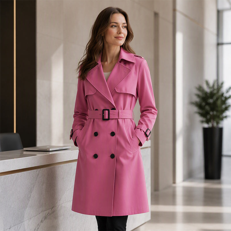 🧥Jämn fallning, beständig elegans – Tidlös trenchcoat i premiumkvalitet 🧥✨