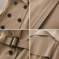 🧥Jämn fallning, beständig elegans – Tidlös trenchcoat i premiumkvalitet 🧥✨