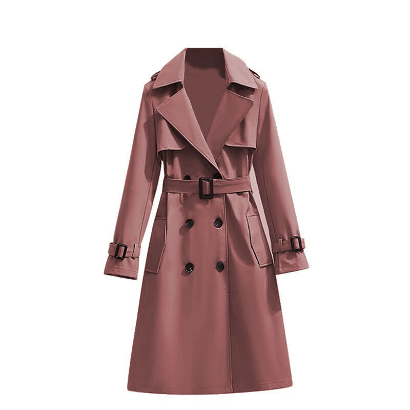 🧥Jämn fallning, beständig elegans – Tidlös trenchcoat i premiumkvalitet 🧥✨
