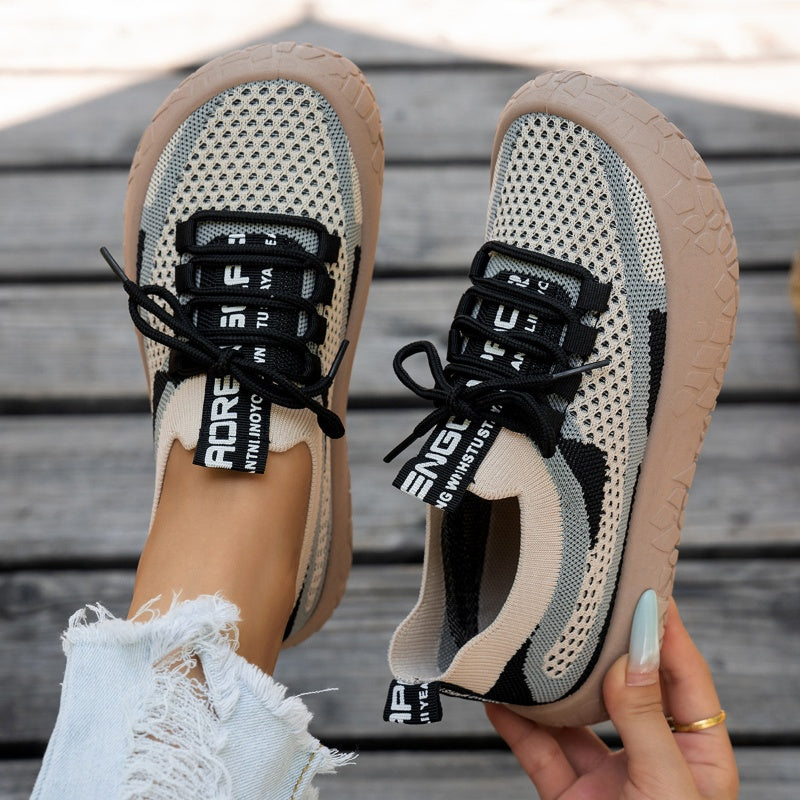👟 Breathable Knit, Cushioned Steps | Women's Lightweight Walking Sneakers