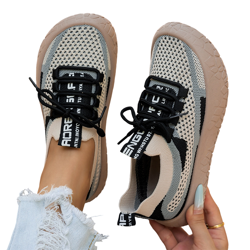 👟 Breathable Knit, Cushioned Steps | Women's Lightweight Walking Sneakers