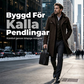 🧥Klassisk medellång figursydd överrock för män