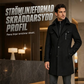 🧥Klassisk medellång figursydd överrock för män