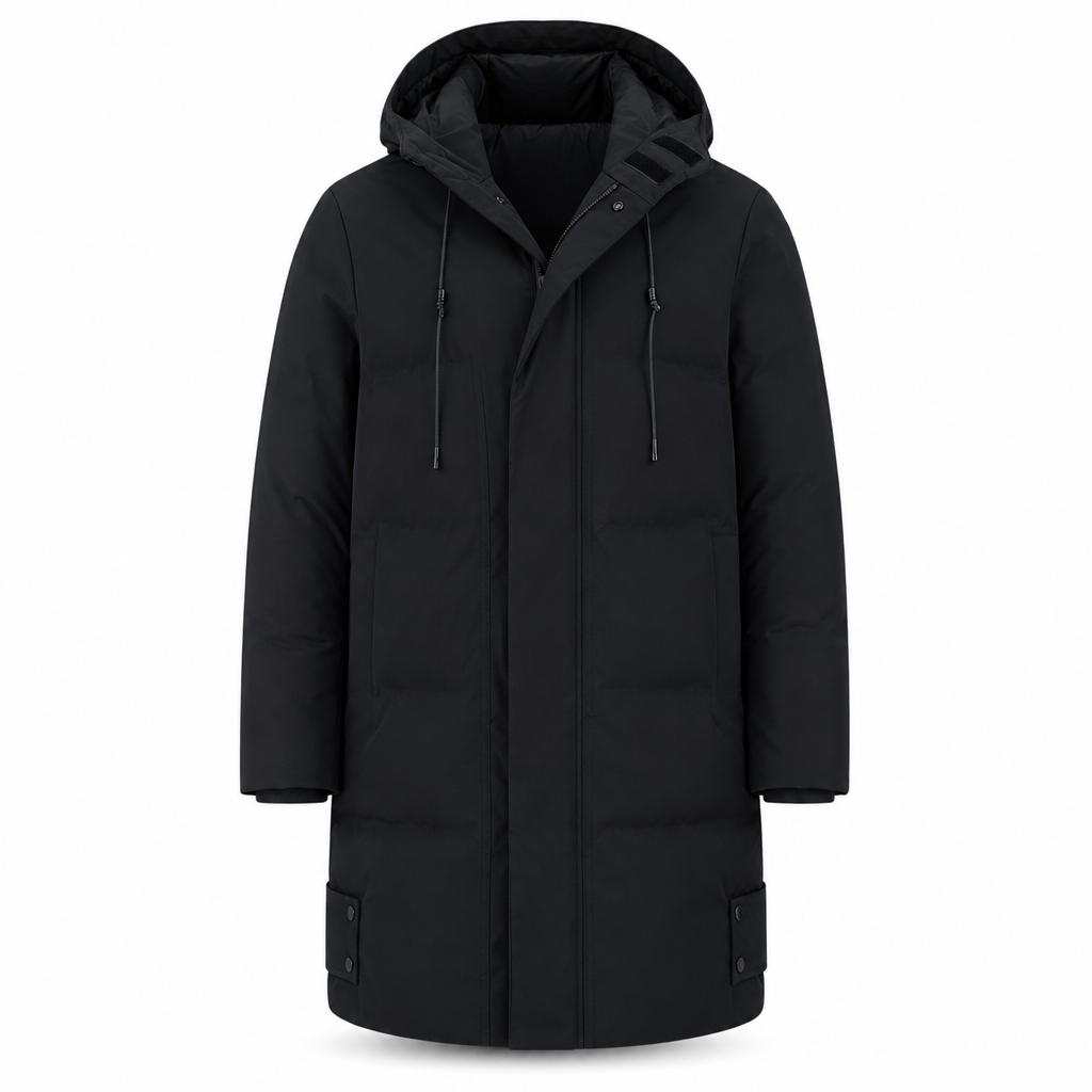 🧥 Heavyweight Warmth, Utility Storage | Men's Mid-Length Padded Coat ⚡ Free Shipping