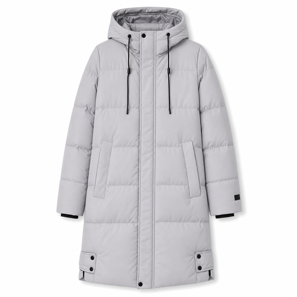 🧥 Heavyweight Warmth, Utility Storage | Men's Mid-Length Padded Coat ⚡ Free Shipping