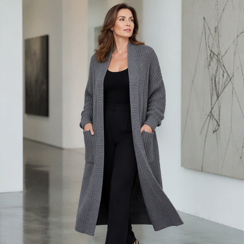 ✨Women's Casual Chunky Knit Long Cardigan|Free Shipping🚢