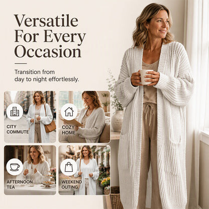 ✨Women's Casual Chunky Knit Long Cardigan|Free Shipping🚢