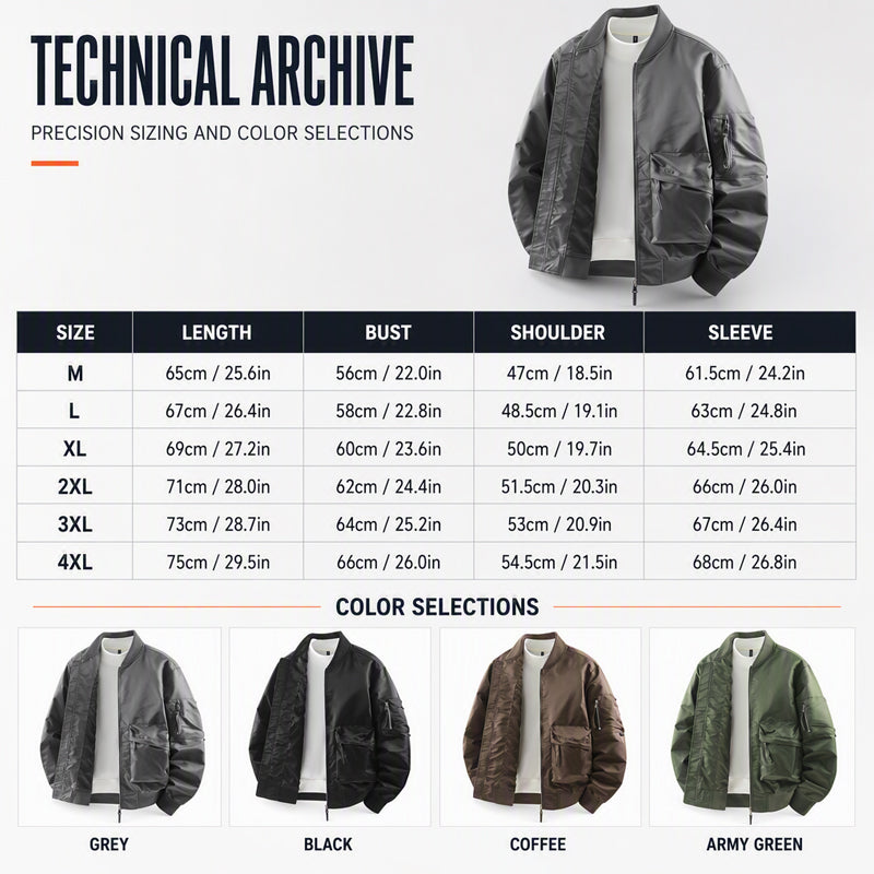Versatile MA-1 Bomber Jacket