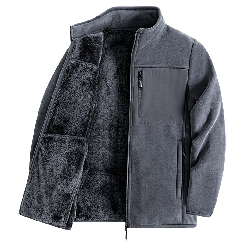 Unisex Heavyweight Fleece Full Zip Up Jacket|Free Shipping⚡