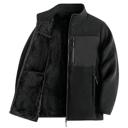 Unisex Heavyweight Fleece Full Zip Up Jacket|Free Shipping⚡