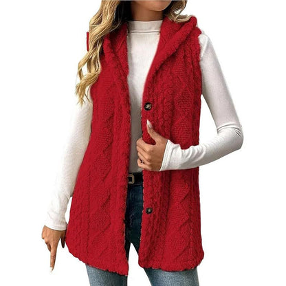 Women’s Cozy Warmth Hooded Vest|Free Shipping⚡