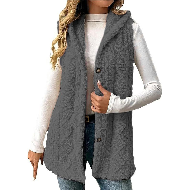 Women’s Cozy Warmth Hooded Vest|Free Shipping⚡