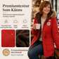 Nyhetserbjudande✨|Varm vinterjacka med huva och feminin passform