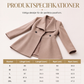 🍂Höstens exklusiva erbjudande|Elegant Mellanlång Kappa för Dam – Skräddad Siluett & Tidlös Stil🧥