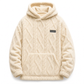 🧥Herrluva med fleecefoder för vinter, jacquardmönstrad, långärmad pullover-tröja för avslappnad utomhusbruk