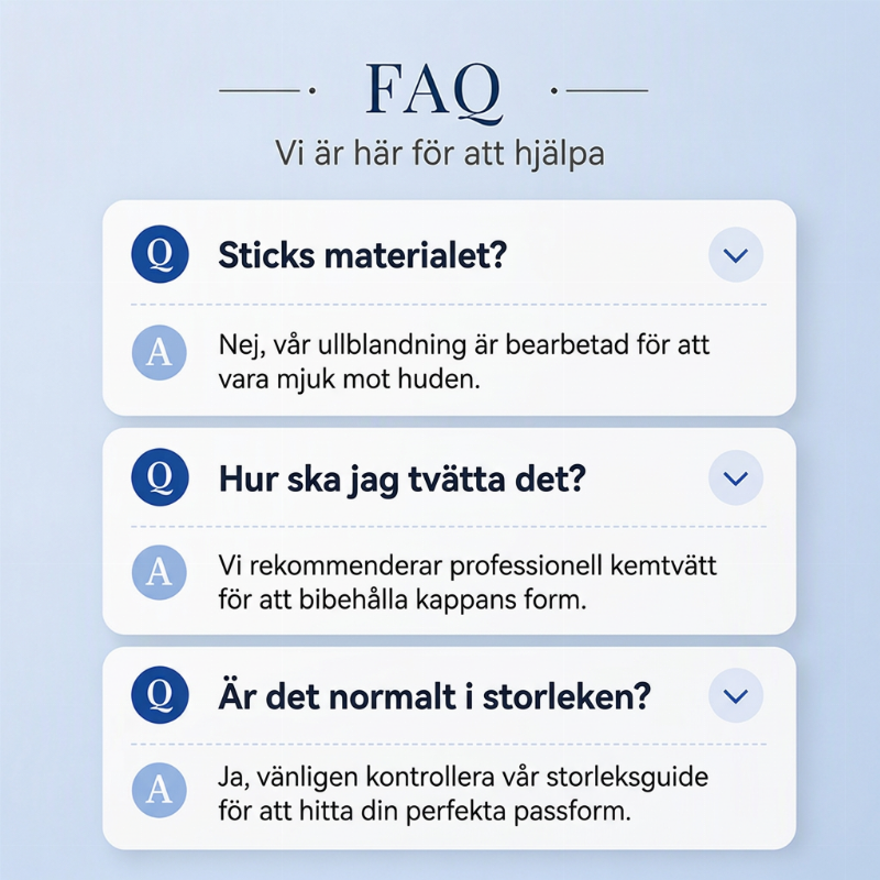 🧥Kvinnors ullkappa i vintage-stil med ståndkrage